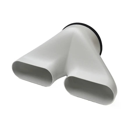 Begetube (78316424) Profi-air pièce de transition DN160 - 2 x ovalduct