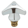 Grohe Atlanta Trecorn tête de robinet 3/8 - chromé - index bleu
