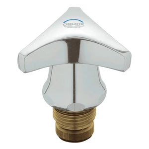 Grohe Atlanta Trecorn tête de robinet 1/2 - chromé - index bleu
