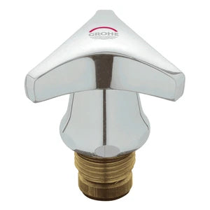 Grohe Atlanta Trecorn tête de robinet 1/2 - chromé - index rouge