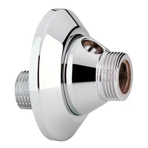Grohe raccord 1/2 X 3/4 chromé pour montage mural avec vis d'arret (cache)