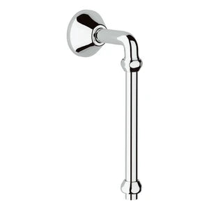 COURBE DE RACCORDEMENT GROHE 1/2 X 3/4 chromé reglable - avec rosace et ecrou a joint americain