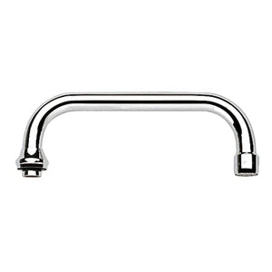 Grohe bec 3/4 forme-U chromé avec brise-jet - pivotable - sailli 300 mm
