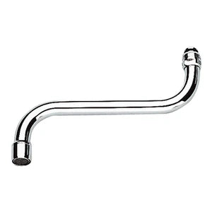 Grohe bec Costa M22 forme-S chromé avec brise-jet - pivotable - sailli 200 mm