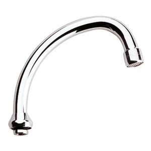 Grohe bec d'écoulement 3/4 forme-HU chromé avec mousseur - orientable - saillie 140 mm