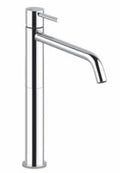 Gessi Via Tortona mitigeur lavabo rehaussé - chromé - bec d'écoulement 211 mm