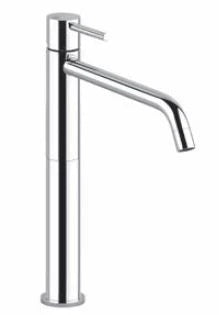 Gessi Via Tortona mitigeur lavabo rehaussé - chromé - bec d'écoulement 211 mm
