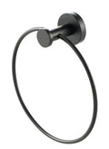 Geesa Nemox Black porte-serviette anneau 183 - 60 o 200  noir mat