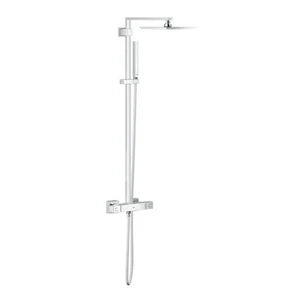 Grohe Euphoria Cube colonne de douche chromé montage mural a/thermostat,douche de tête,douchette