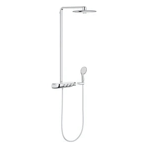 Grohe Smartcontrol colonne de douche chromé 360 duo avec thermostat - tete de douche