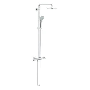 Grohe Euphoria XXL 210 colonne de douche chromé montage mural a/mitigeur thermo.-douche de tête- d/ à main