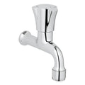 Grohe Costa L robinet simple sevice 1/2 x 100 mm - chromé - bleu - avec mousseur