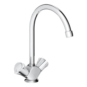 Grohe Costa L mélangeur cuisine - chromé - avec bec orientable - sans porte-chainette