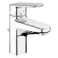 Grohe Europlus New mitigeur lavabo - chromé - avec vidage automatique - avec douchette extractible
