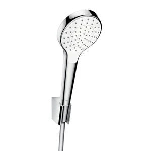 Hansgrohe Croma Select S 110 1jet set douchette - blanc/chromé - avec flexible 1/2 x  1250 mm