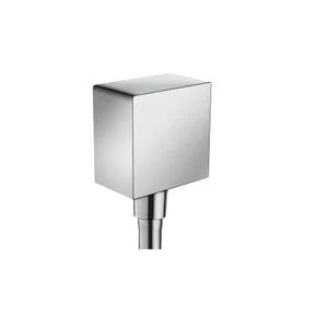 Hansgrohe FixFit Square coude de raccordement mural 1/2 - chromé