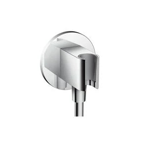 PORTE DOUCHETTE HANSGROHE PORTER S chromé fixfit incl courbe de raccordement murale