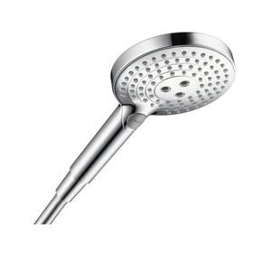 Hansgrohe Select S 120 douchette à main chromé Quickclean, 3 jets avec bouton Select