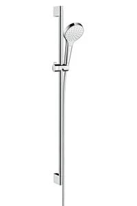 Hansgrohe Croma Select S 1jet set de douche 900 mm - blanc/chromé