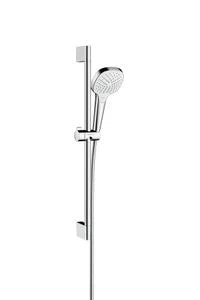 Hansgrohe Croma Select E set de douche blanc/chromé Vario/Ecosmart/U' 650mm