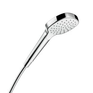 Hansgrohe Croma Select E douchette - blanc/chromé - 1 jet - écosmart 9 l/min
