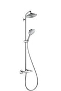 Hansgrohe Select S 240 colonne de douche chromé Ecosmart thermost,douche de tête 24cm,douchette Select 3jet