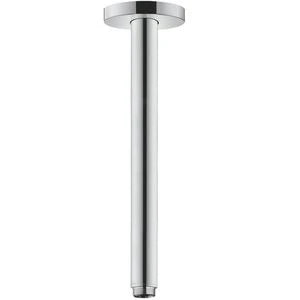 Hansgrohe bras de douche 27MM montage au plafond chromé sailli 300mm - rosace ronde 80mm