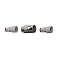 Hansgrohe raccord rapide 1/2 chromé pour montage entre flexible de douche et douchette