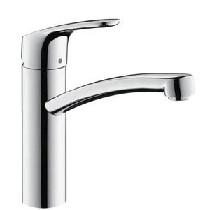 Hansgrohe Focus E mitigeur cuisine - chromé - écoulement libre