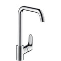 Hansgrohe Focus mitigeur cuisine inox