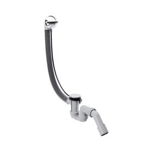 Hansgrohe FlexaPlus vidage baignoire 6/4 - chromé - pour baignoire standard