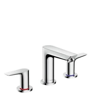 MELANGEUR DE LAVABO 3-TROUS HANSGROHE TALIS E chromé comfortzone 10 avec vidage