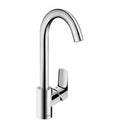 Hansgrohe Logis Comfortzone 260 mitigeur cuisine chromé poignée peut être montée à gauche ou à droite