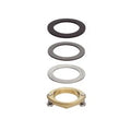 Hansgrohe ET fixation Uno set complet chromé