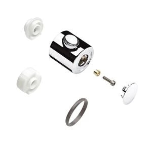 BOUTON HANSGROHE chromé .