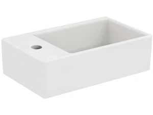 Ideal Standard Strada lave-mains 450 x 270 mm - blanc - avec trou de robinet gauche - sans trop-plein