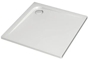Ideal Standard Ultra Light receveur de douche acrylique 800 x 800 x 47 mm - blanc - écoulement 90 mm