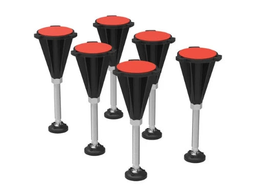 Ideal Standard Ultra Flat S pieds de douche (set 6pcs) - avec 3M tape double face - prix par set