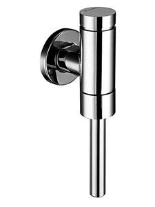 Schell Schellomat Basic robinet d'urinoir 1/2 - agréé Belgaqua - avec robinet d'arrêt - raccord extérieur - chromé