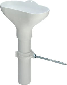 ENTONNOIR VIEGA 40 blanc synthetique