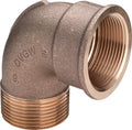 Viega bronze coude 90° MF 1/4 x 1/4
