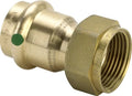 Viega Profipress raccord union en 2 pieces avec ecrou libre FF 18 x 3/4 F