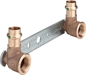 Viega Profipress culasse avec coude de transition FF 15 x 1/2 - 150 mm (siliciumbronze)