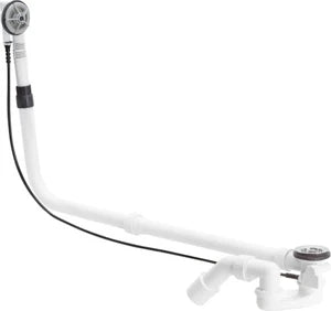 Viega Mulitplex vidage baignoire - nu - model 6163.2 - sans set de finition - pour gandes baignoires