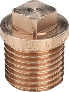 Viega bronze bouchon avec arret M 1/8