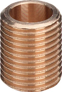 Viega bronze mamelon sans arret MM 3/4 x 3/4