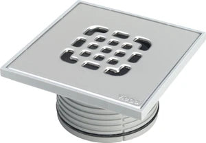 REHAUSSE VIEGA ADVANTIX 150 - 150 o avec joint et grille inox