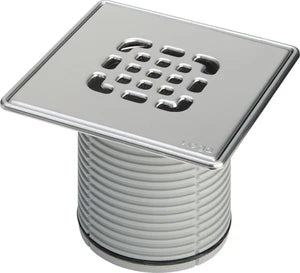 REHAUSSE VIEGA ADVANTIX 150 - 150 o avec joint et grille inox