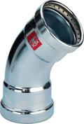 Viega Prestabo XL courbe 45° FF 88,9 x 88,9 mm