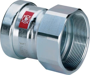 Viega Prestabo acier zingué XL raccord de transition FF 76,1 x 2 1/2 F